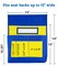 Carson Dellosa Education 15"W x 19"H Blue and Yellow Chairback Buddy, Desk Chair Back Pocket Organizer for School Supplies with Name Tag, Classroom Organization and Storage
